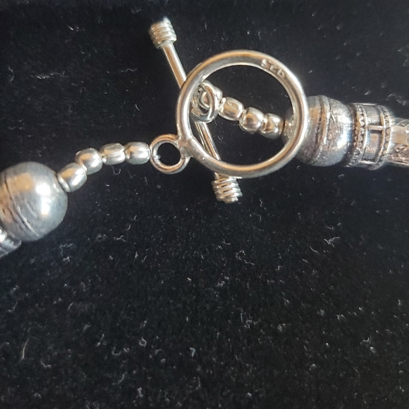 New Unique Labradorite 925 Silver Necklace. - Picture 12 of 16